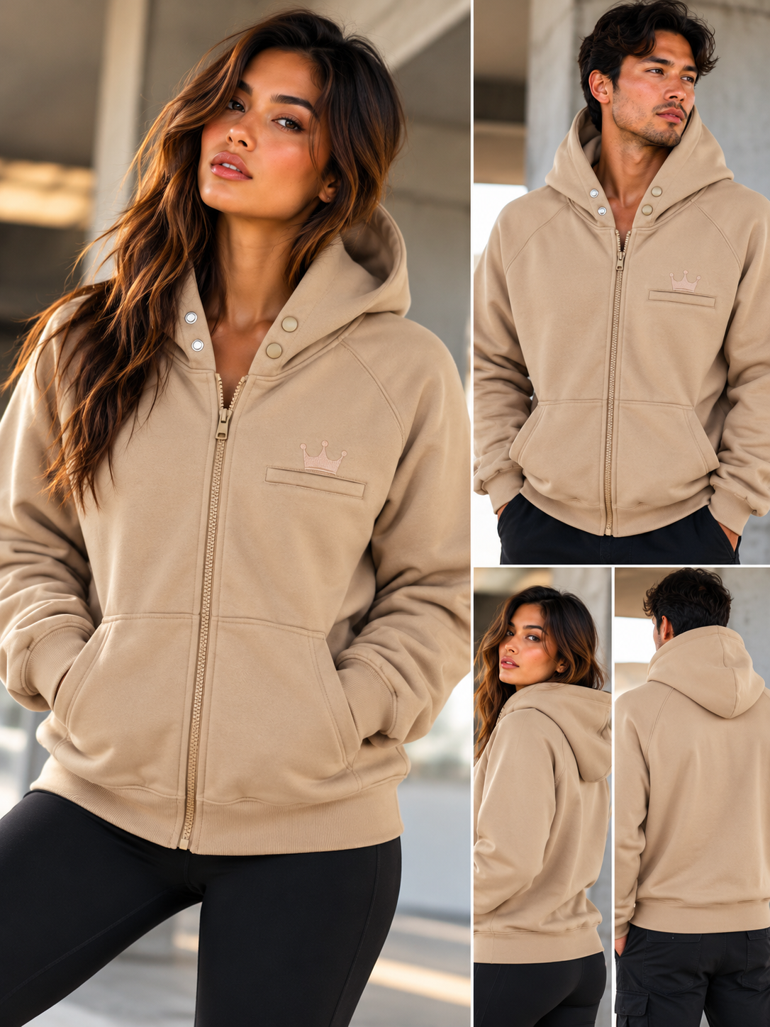 A.R.Z. Zip-Up Hoodie