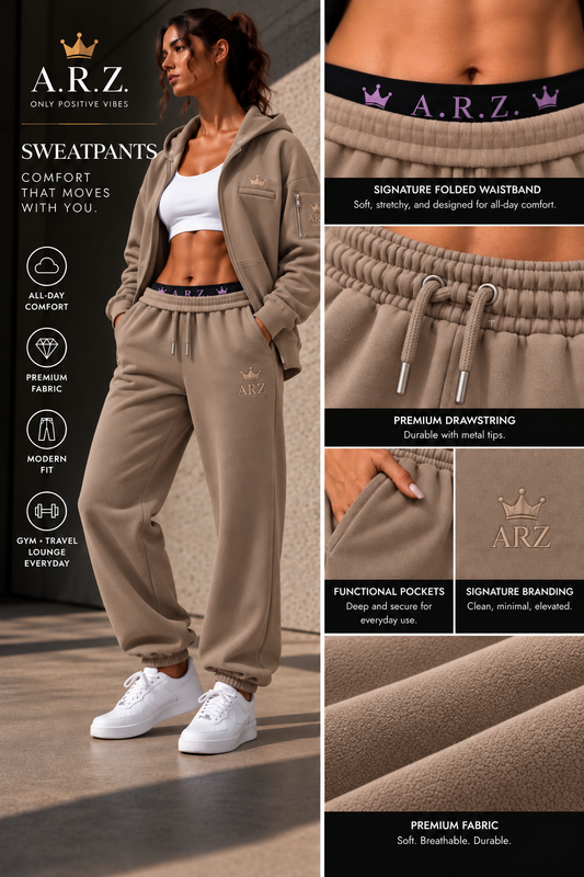 A.R.Z Hidden Crown Sweatpants