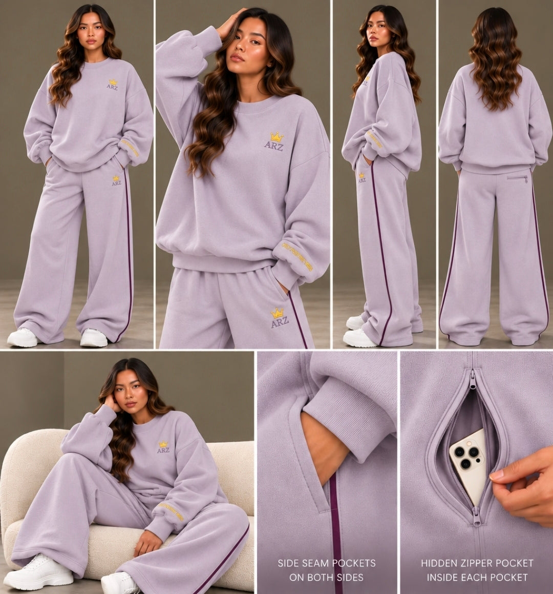 A.R.Z Oversized Crewneck Sweatshirt (Pre-order)