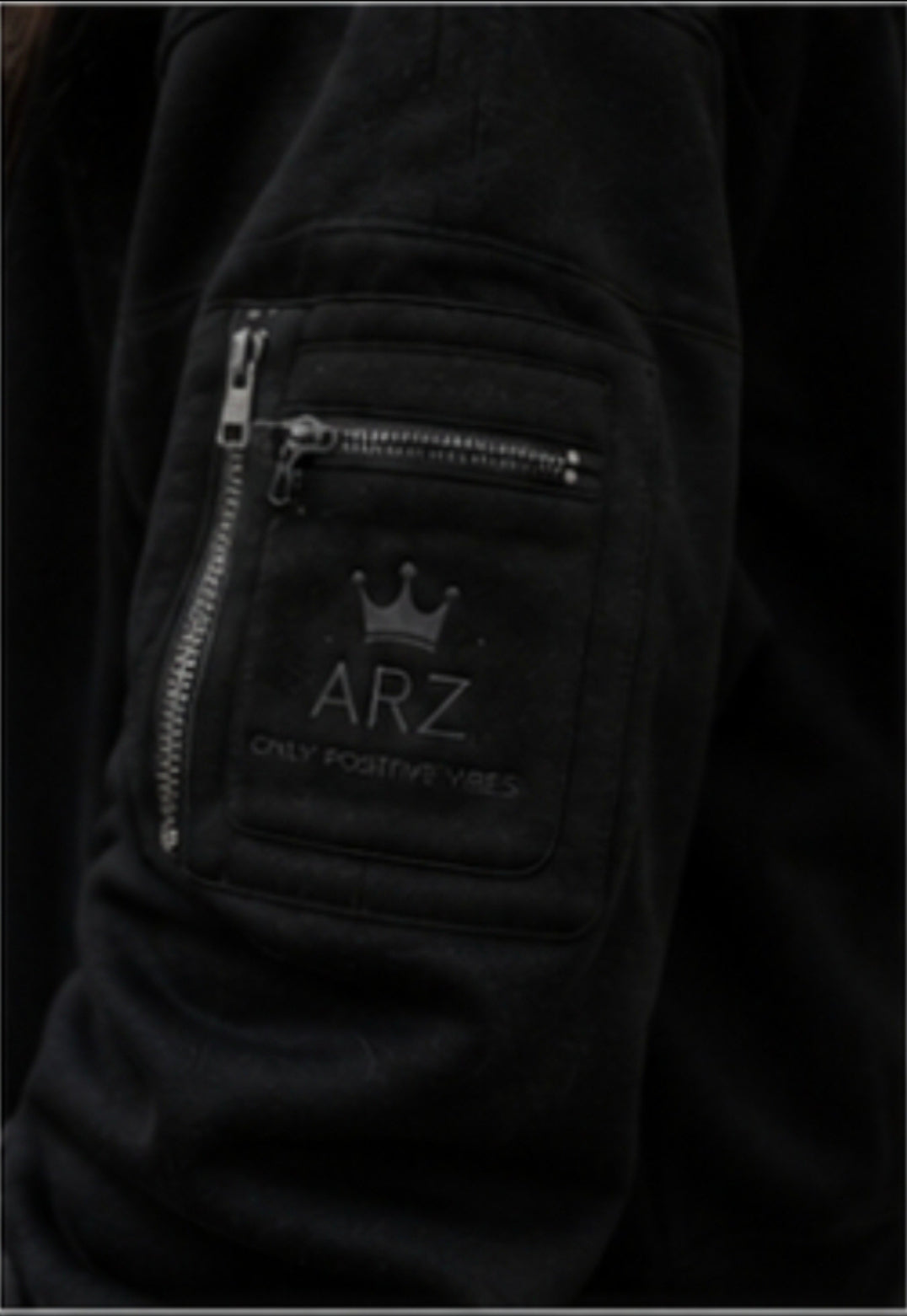 ARZ Zip-Up Hoodie