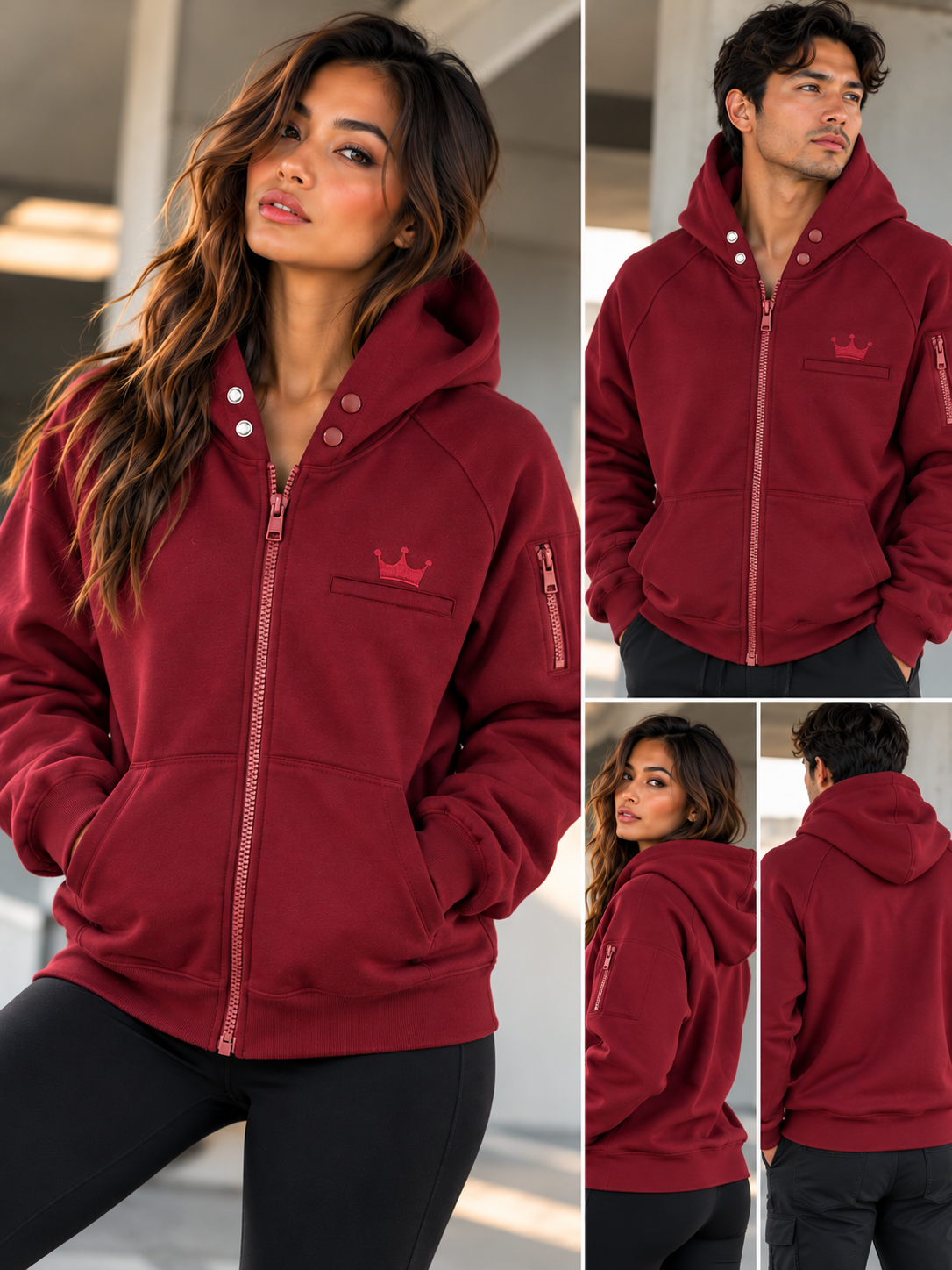 A.R.Z. Zip-Up Hoodie