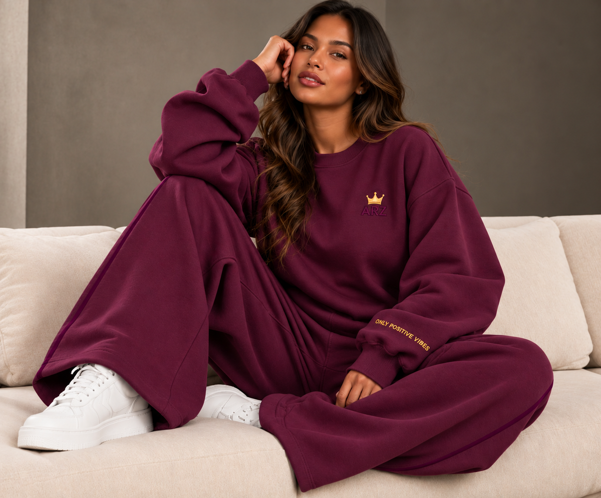 A.R.Z Oversized Crewneck Sweatshirt (Pre-order)